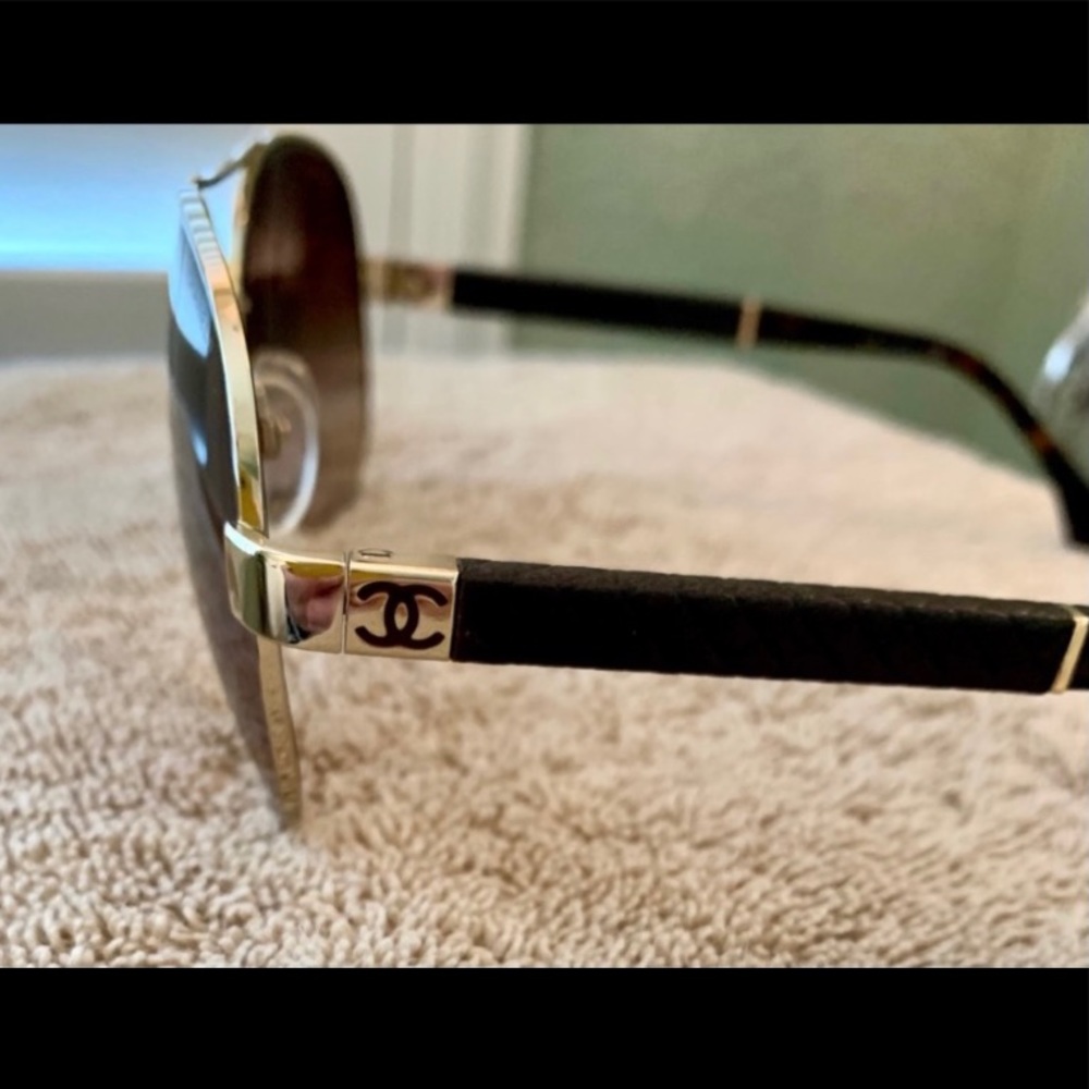 Chanel 4195-Q aviators